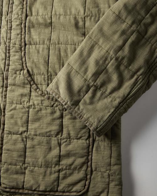 laydown detail image of Quilted Hunting Jacket