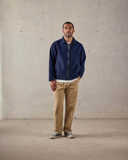 on model image of Garage  Jacket