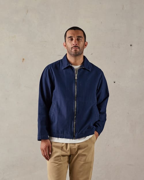 on model image of Garage  Jacket