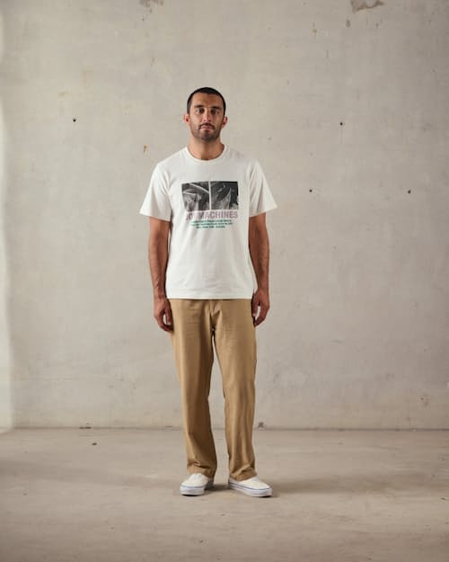 on model image of McTavish Graphic T-Shirt