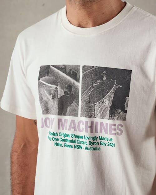 on model image of McTavish Graphic T-Shirt
