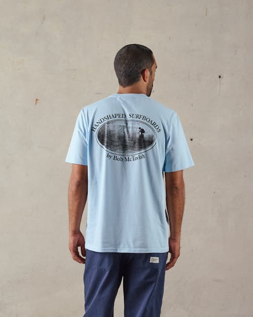 on model image of McTavish Graphic T-Shirt