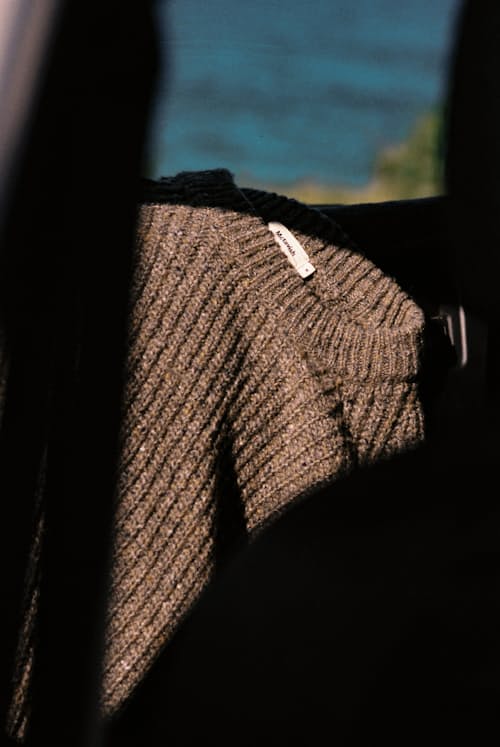 lifestyle image of Shoreline Fisherman Crewneck Sweater