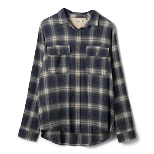 laydown image of Twin Pocket Flannel Shirt