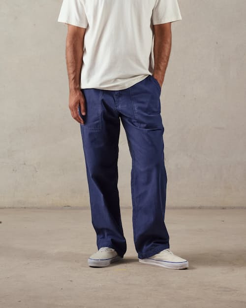 on model image of Workwear Pants