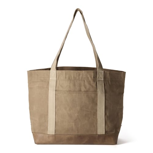 laydown image of Knob Creek Edition Waxed Canvas Tote
