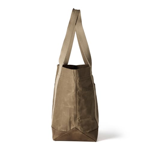 laydown image of Knob Creek Edition Waxed Canvas Tote
