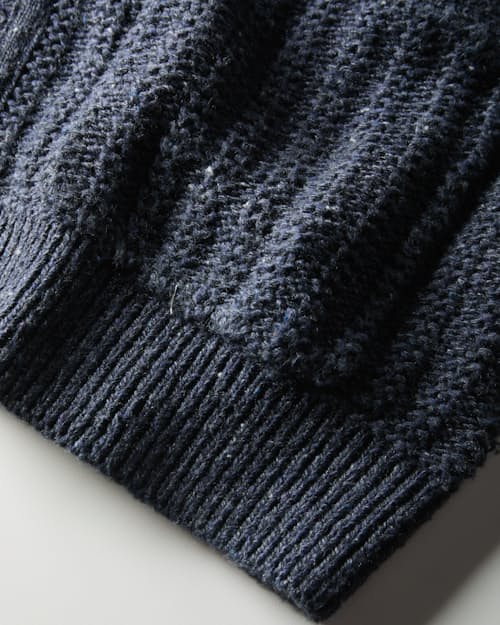 laydown detail image of Recycled Cotton Headlands Full Button Cardigan