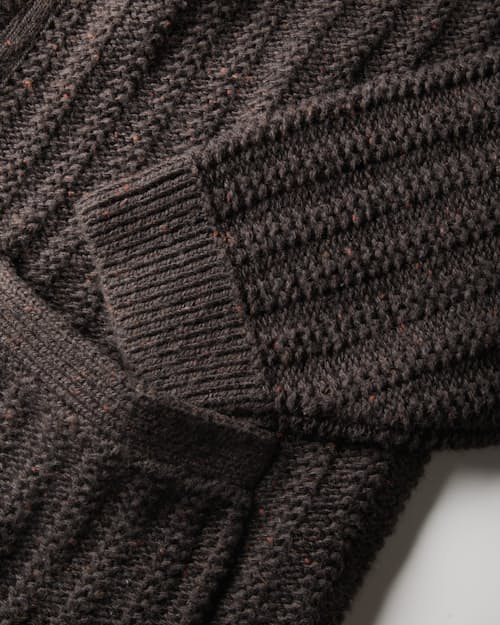 laydown detail image of Recycled Cotton Headlands Full Button Cardigan