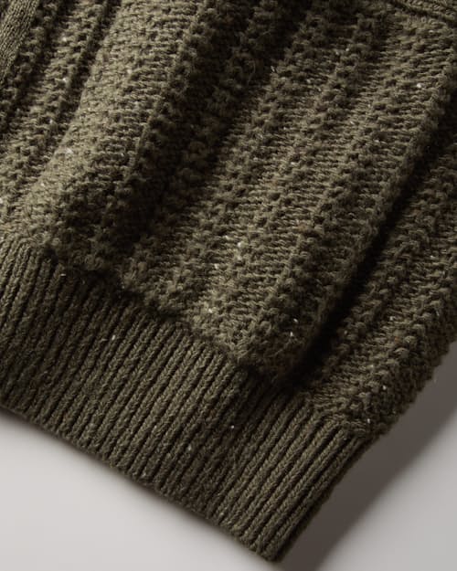 laydown detail image of Recycled Cotton Headlands Full Button Cardigan