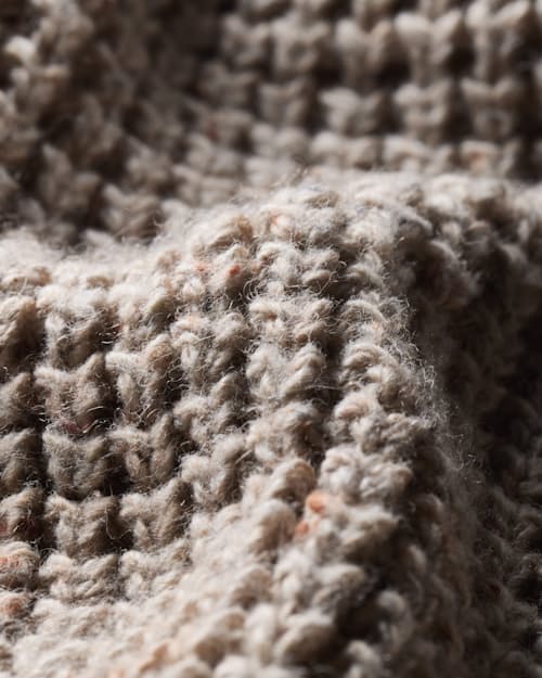 laydown detail image of Recycled Cotton Headlands Rollneck Sweater