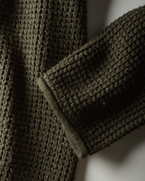 laydown detail image of Recycled Cotton Headlands Rollneck Sweater