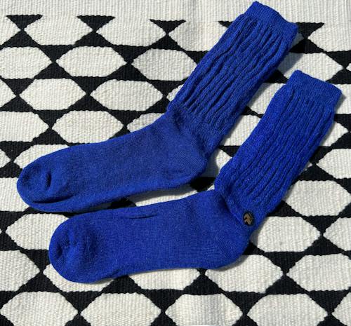 no crop image of Alpaca Loose Rib Sox