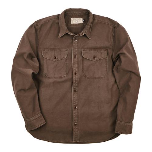 laydown image of Japanese Twill Utility Shirt