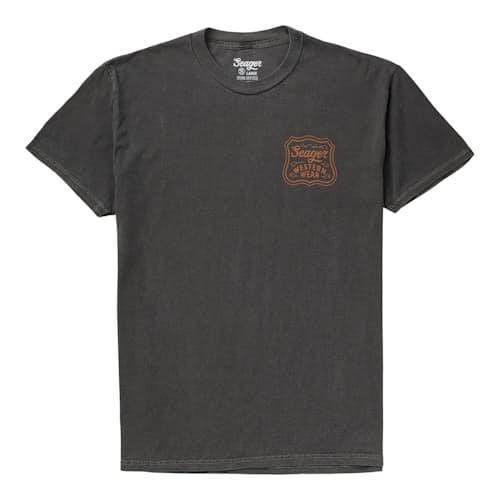 laydown image of Premium Pigment Dyed Graphic T-Shirt