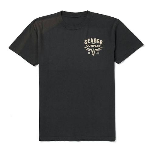 laydown image of Premium Pigment Dyed Graphic T-Shirt