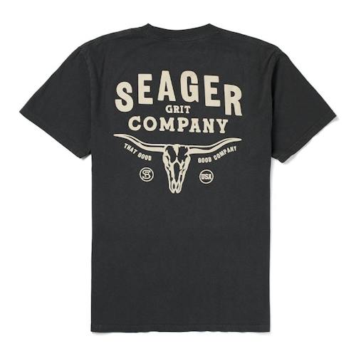 laydown image of Premium Pigment Dyed Graphic T-Shirt