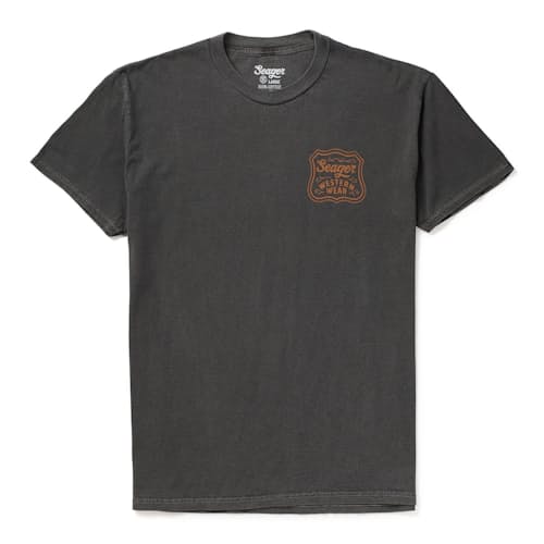 laydown image of Premium Pigment Dyed Graphic T-Shirt