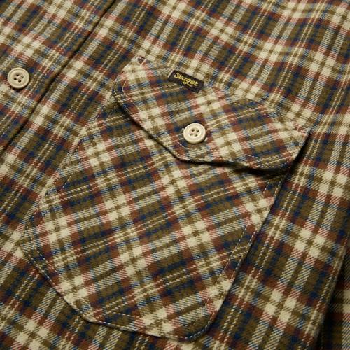 laydown detail image of Calico Flannel Shirt