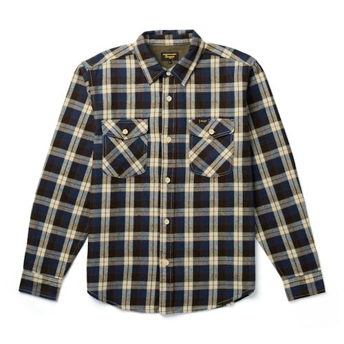 laydown image of Calico Flannel Shirt