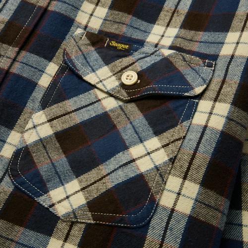 laydown detail image of Calico Flannel Shirt