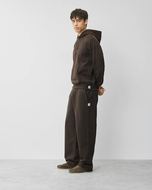 on model image of Midweight Terry Relaxed Sweatpant