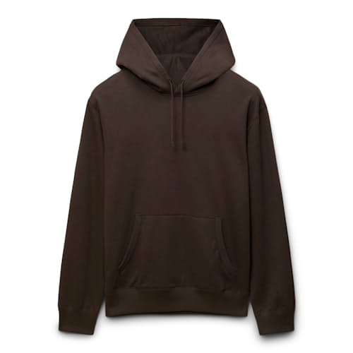 laydown image of Midweight Terry Standard Hoodie