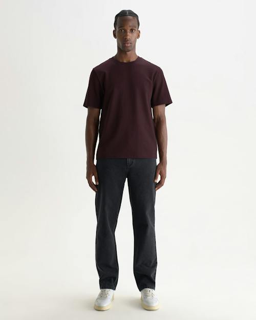 on model image of Dean Boxy Relaxed T-Shirt