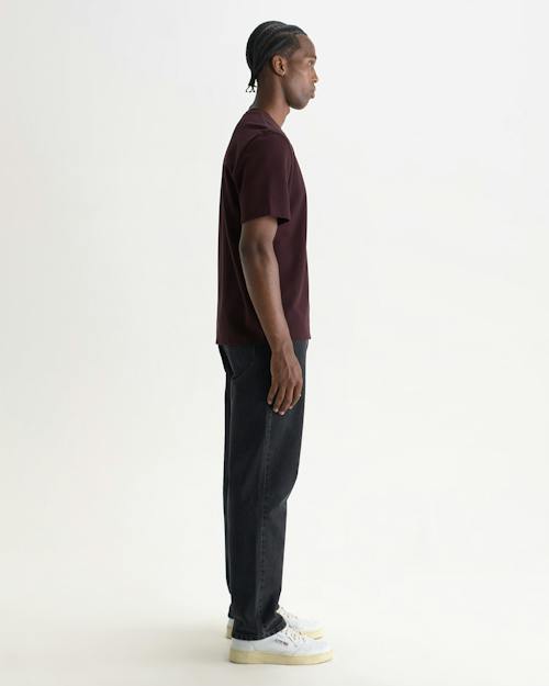 on model image of Dean Boxy Relaxed T-Shirt