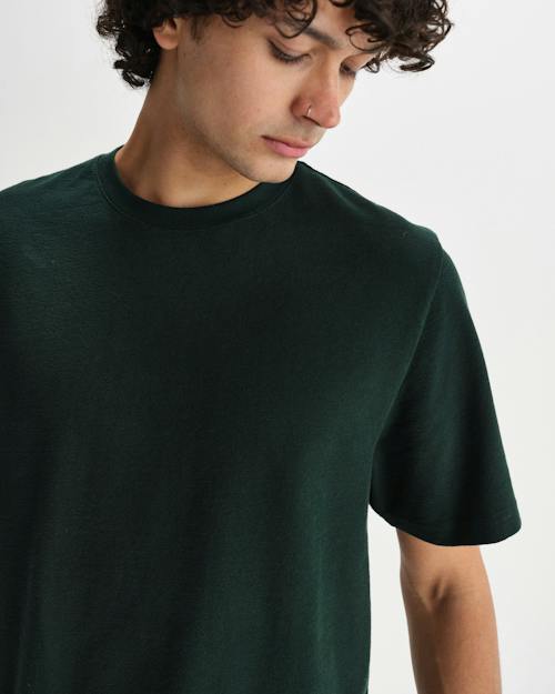on model image of Dean Boxy Relaxed T-Shirt