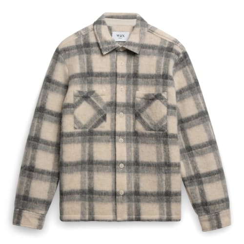 laydown image of Whiting Overshirt
