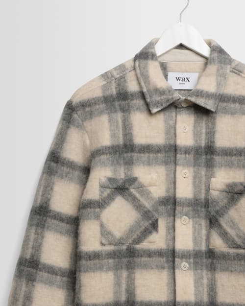 laydown detail image of Whiting Overshirt