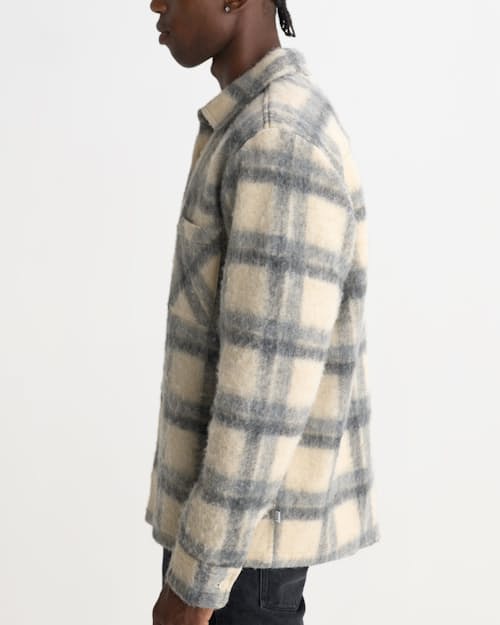 on model image of Whiting Overshirt