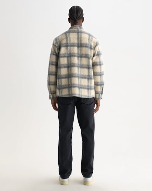 on model image of Whiting Overshirt