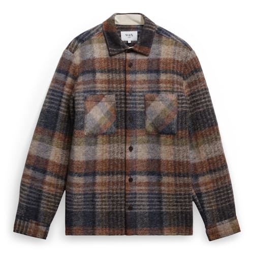 laydown image of Whiting Overshirt
