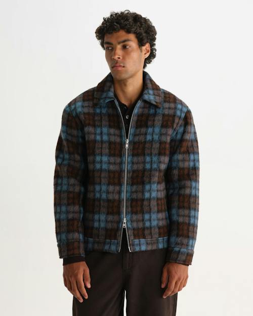 on model image of Heath Jacket