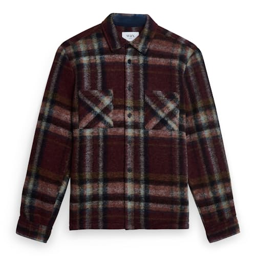 laydown image of Whiting Overshirt