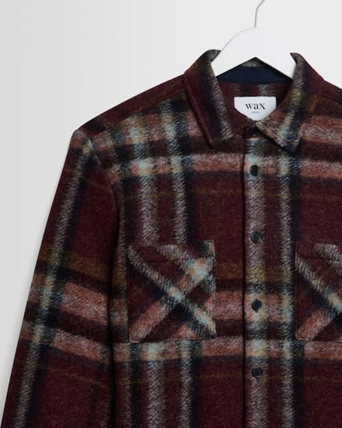 laydown detail image of Whiting Overshirt