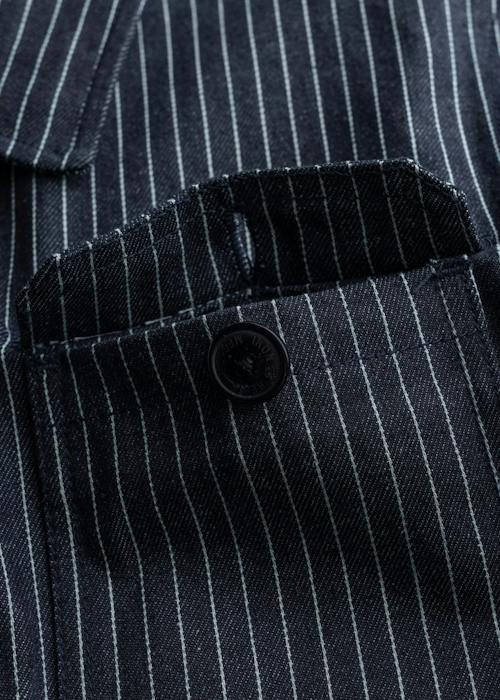 laydown detail image of Hill Denim Chore Jacket