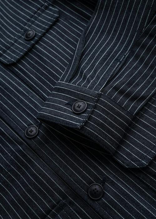 laydown detail image of Hill Denim Chore Jacket