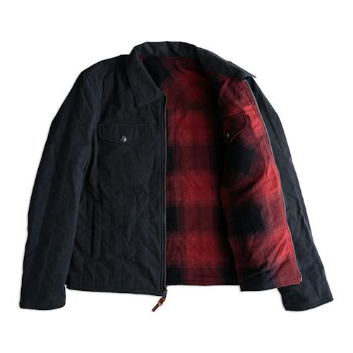laydown image of Redwood Reversible Trucker Jacket