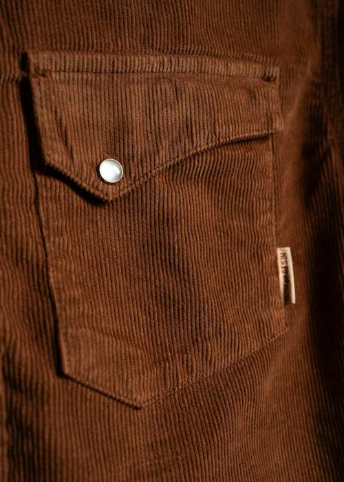 laydown detail image of Ojai Corduroy Shirt