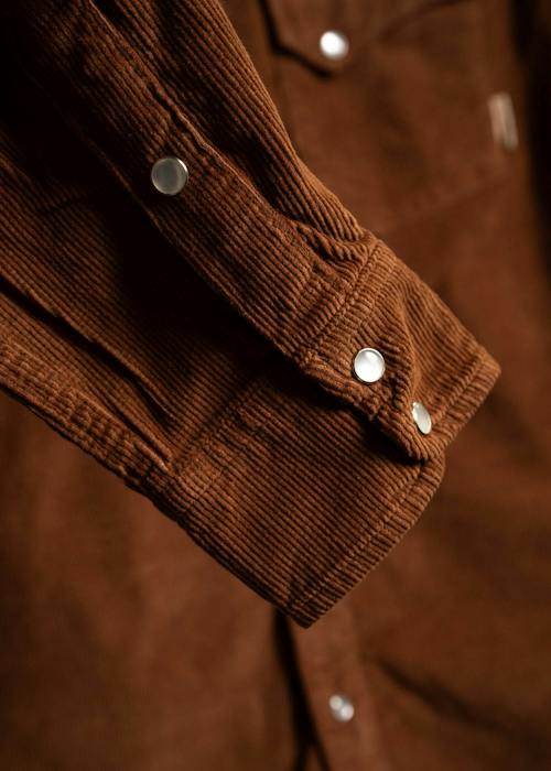 laydown detail image of Ojai Corduroy Shirt