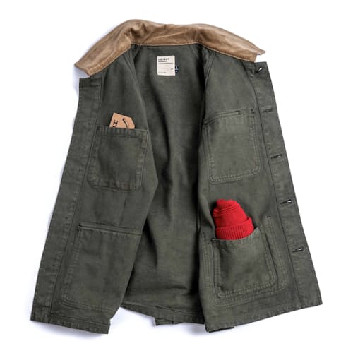 laydown image of Journey Chore Coat