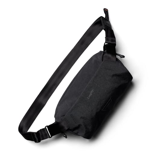 laydown image of Bellroy x Carryology Sling