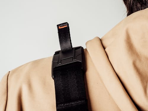 laydown detail image of Bellroy x Carryology Sling