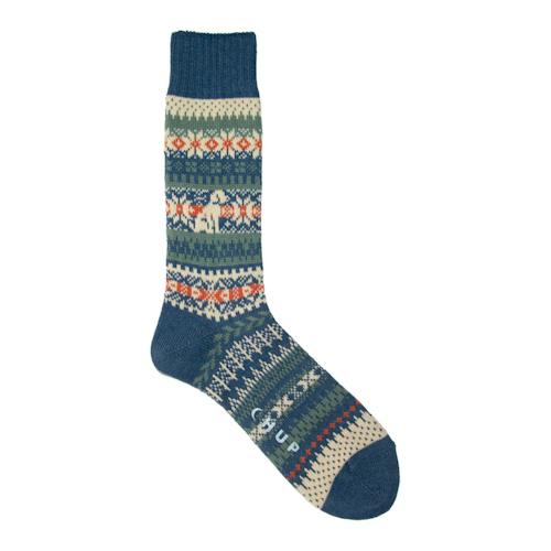 laydown image of Merry Christmas! Socks