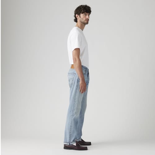 on model image of 501® Original Straight Denim