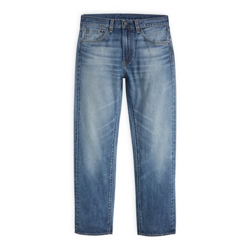 laydown image of 505® Regular Selvedge Denim