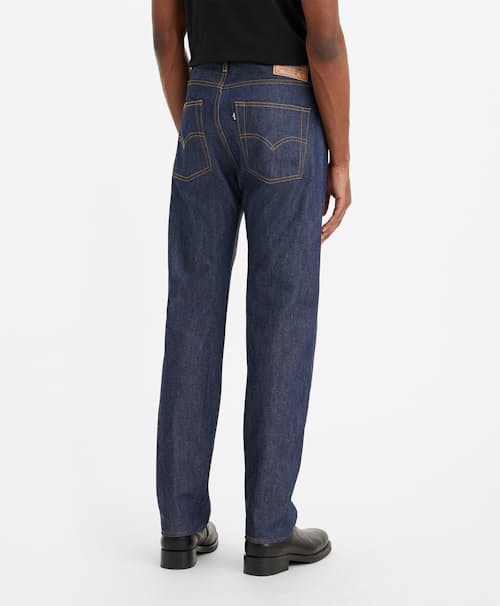on model image of Blue Tab 1980's 501® Straight Denim